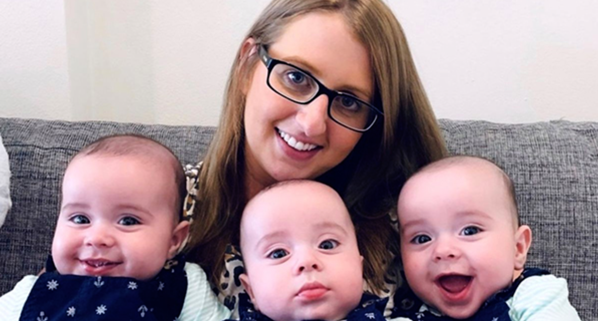 First-Time Mum Gives Birth To Identical Triplets In Lockdown Beating ...